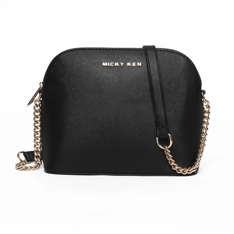 Cross Leather Shoulder Chain Small Shell Bag 5