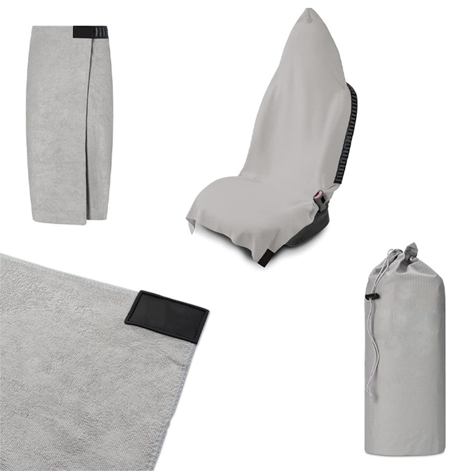 2 in 1 Car Seat Cover Bath Towel 6