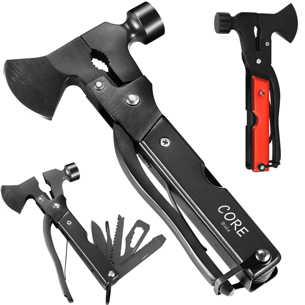 14 in 1 Multitool Axe Hatchet Camping Gear Tool 4