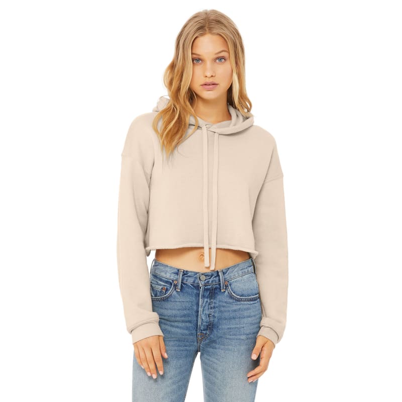 Bella + Canvas Ladies' Cropped Fleece Hoodie 21