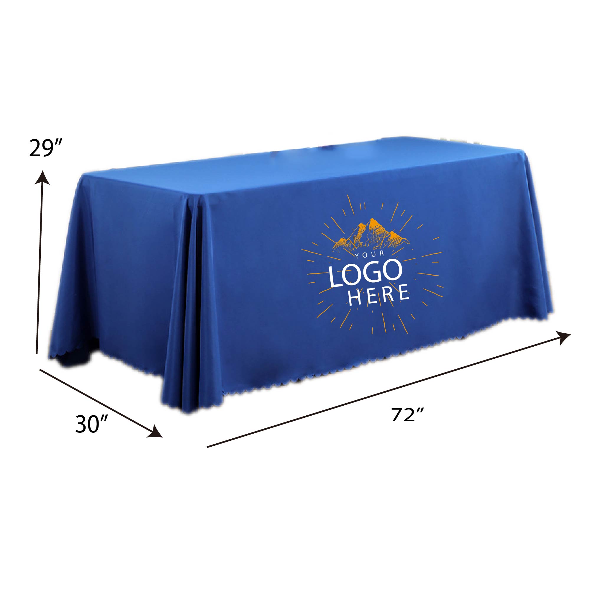 6`Standard Table Throw (Full-Color Front Only) 3