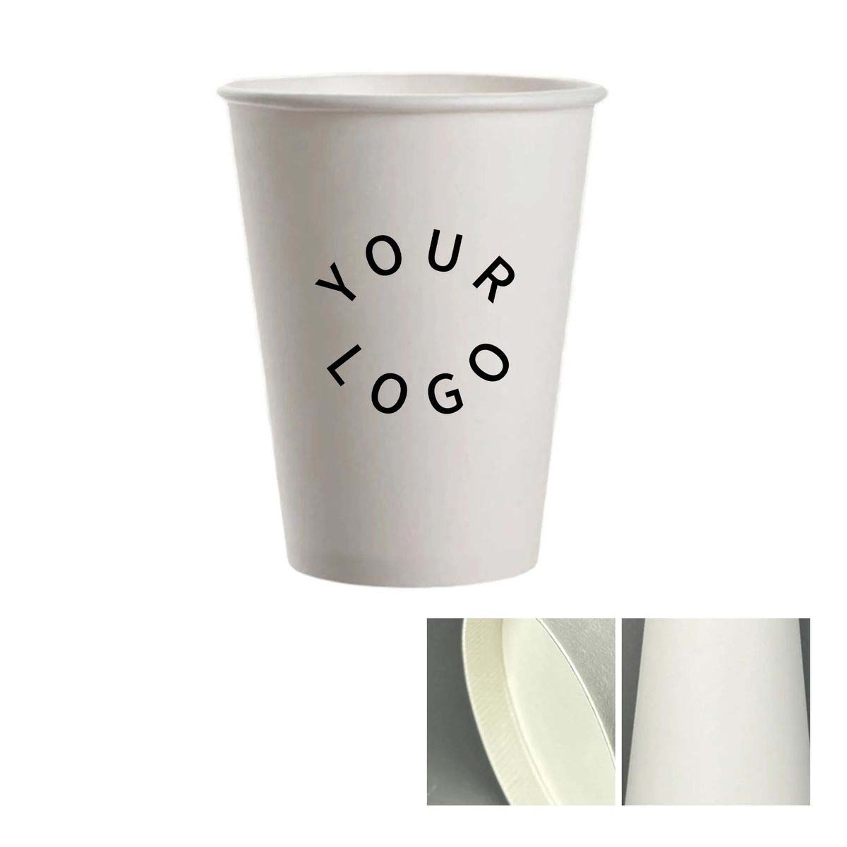 12 oz Single Wall Paper Cups for Everyday Use 2