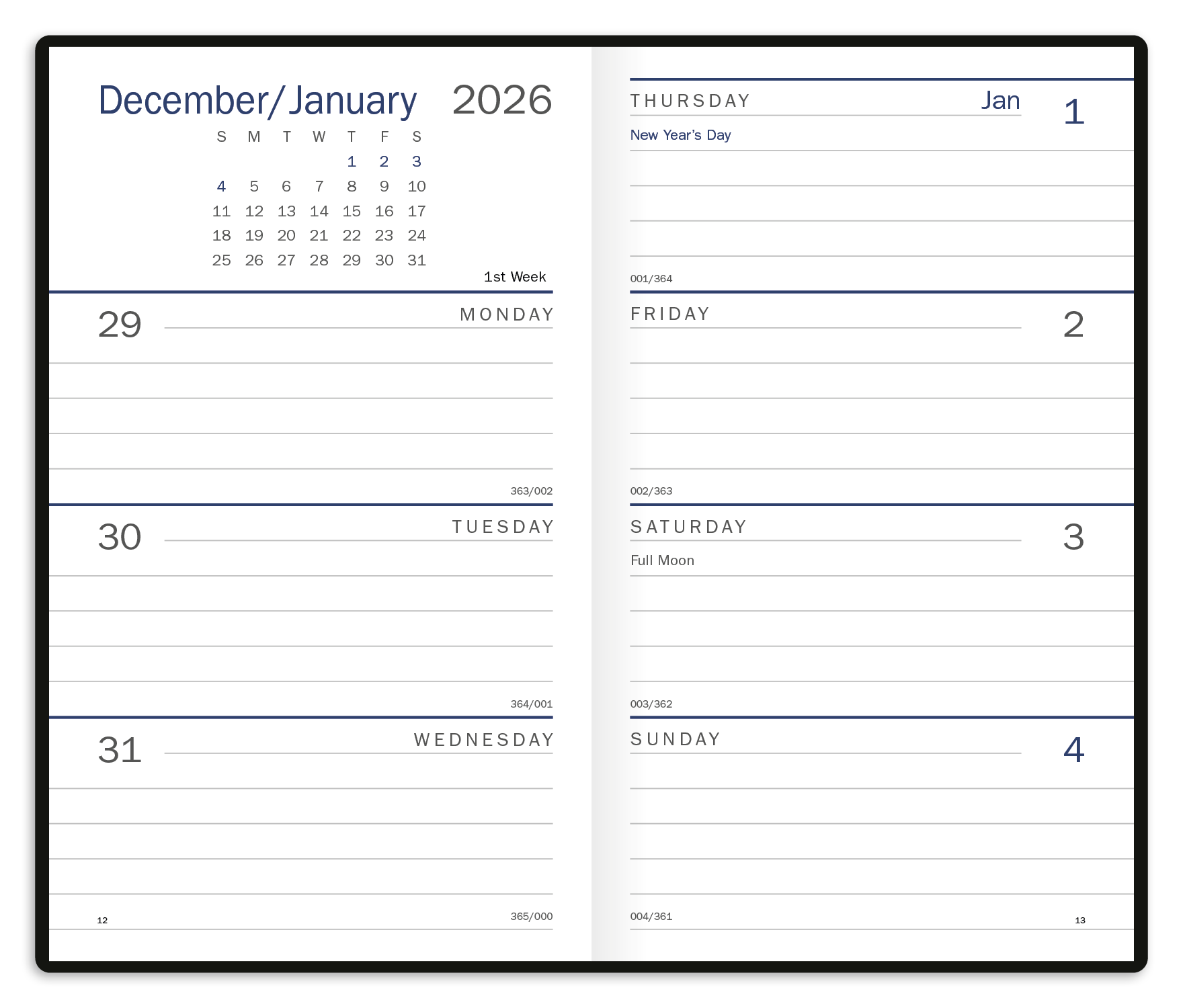 Triumph® Calendars Standard Weekly Pocket Planner 15