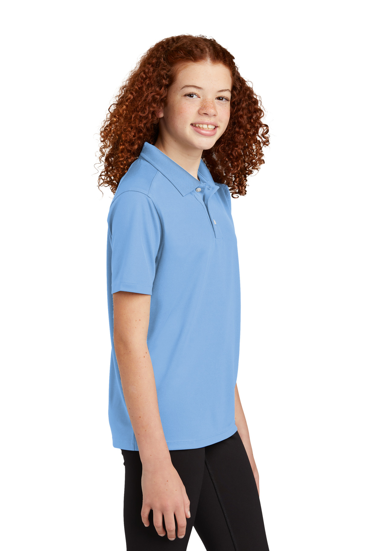 Sport-Tek® Youth UV Micropique Polo 19
