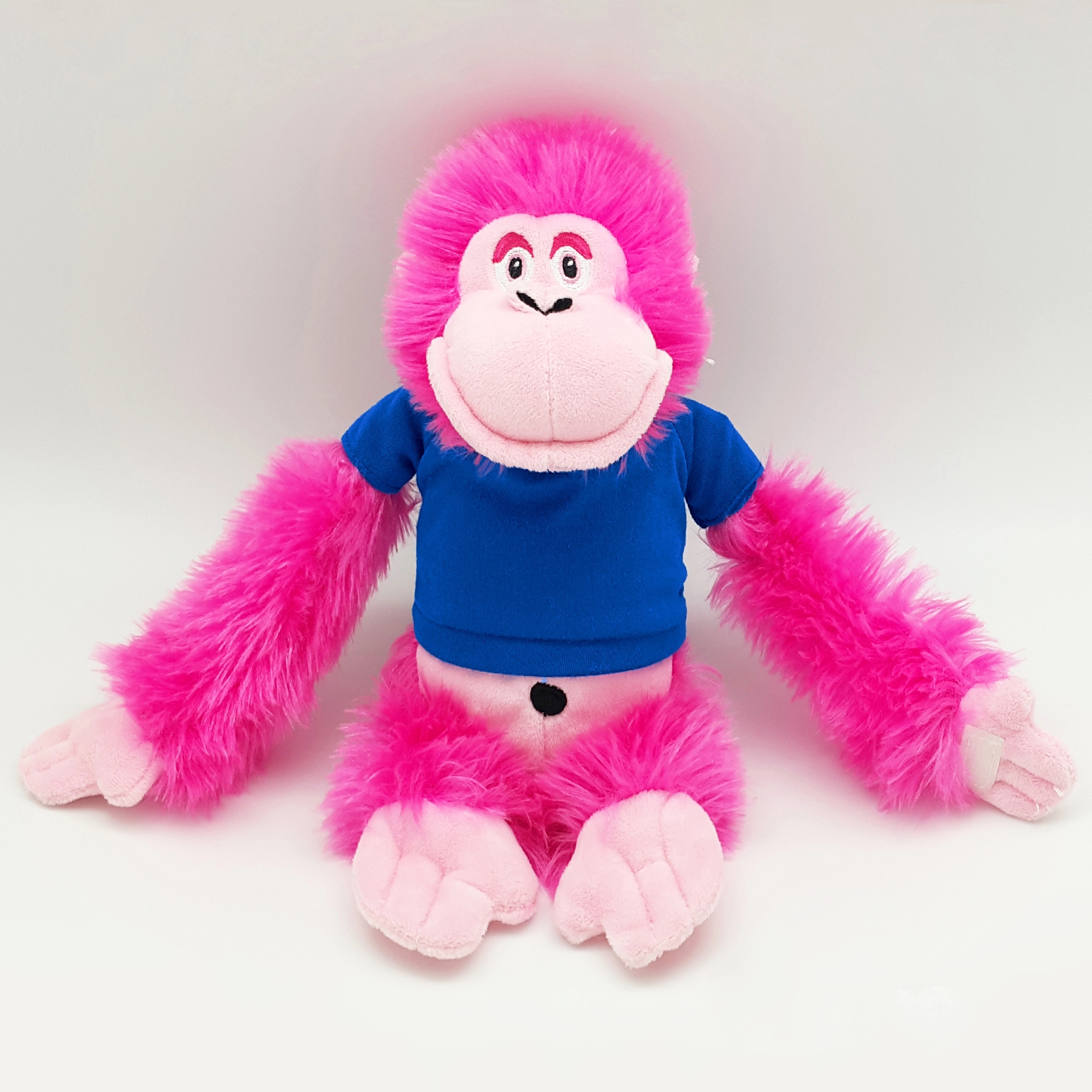 11" Bright Color Hot Pink Gorilla 12