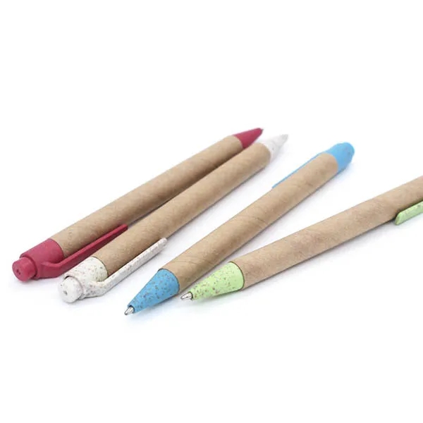 Eco Paper Wheat Straw Ballpoint Pen 5