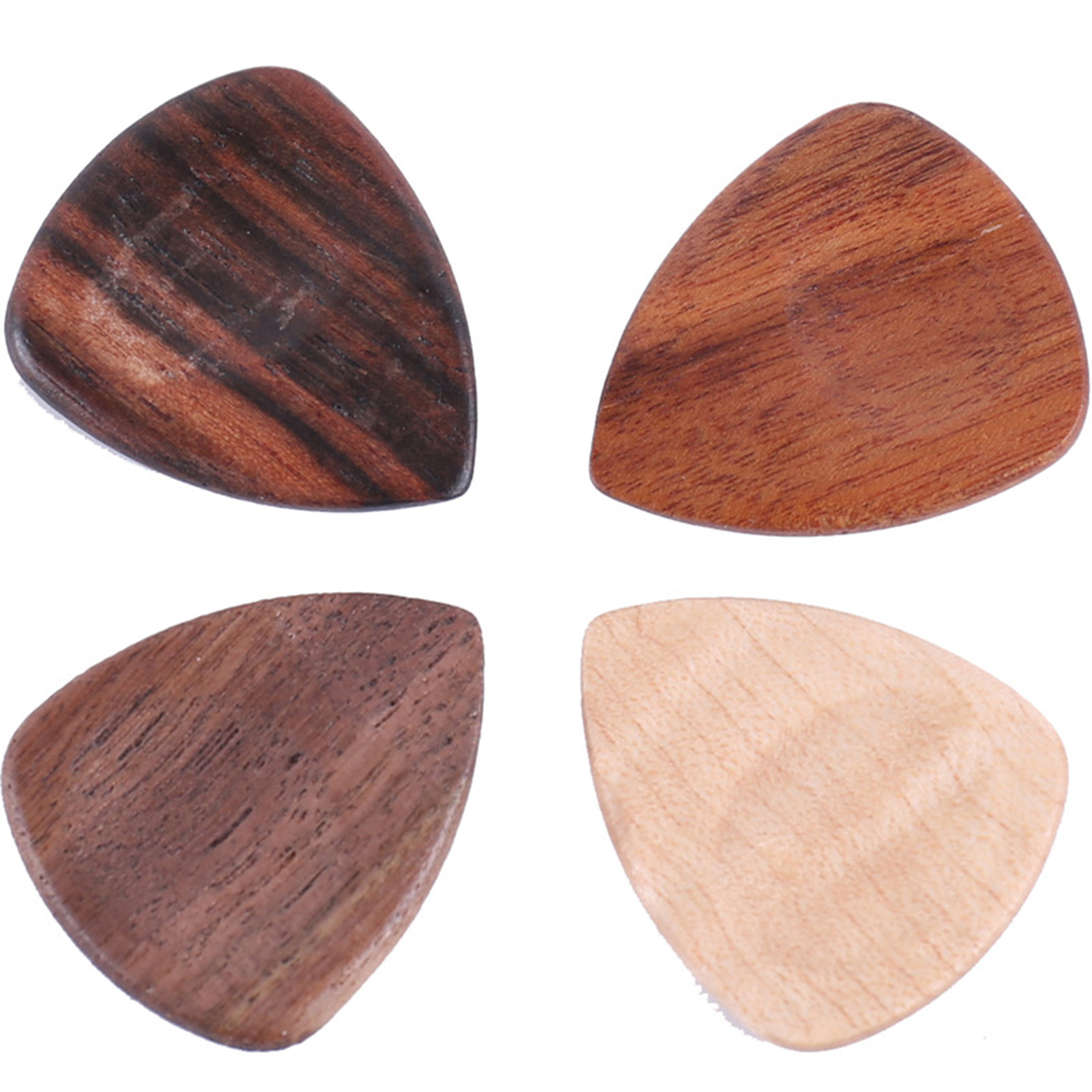 Flexible Guitar Picks Made of Real Wood 3