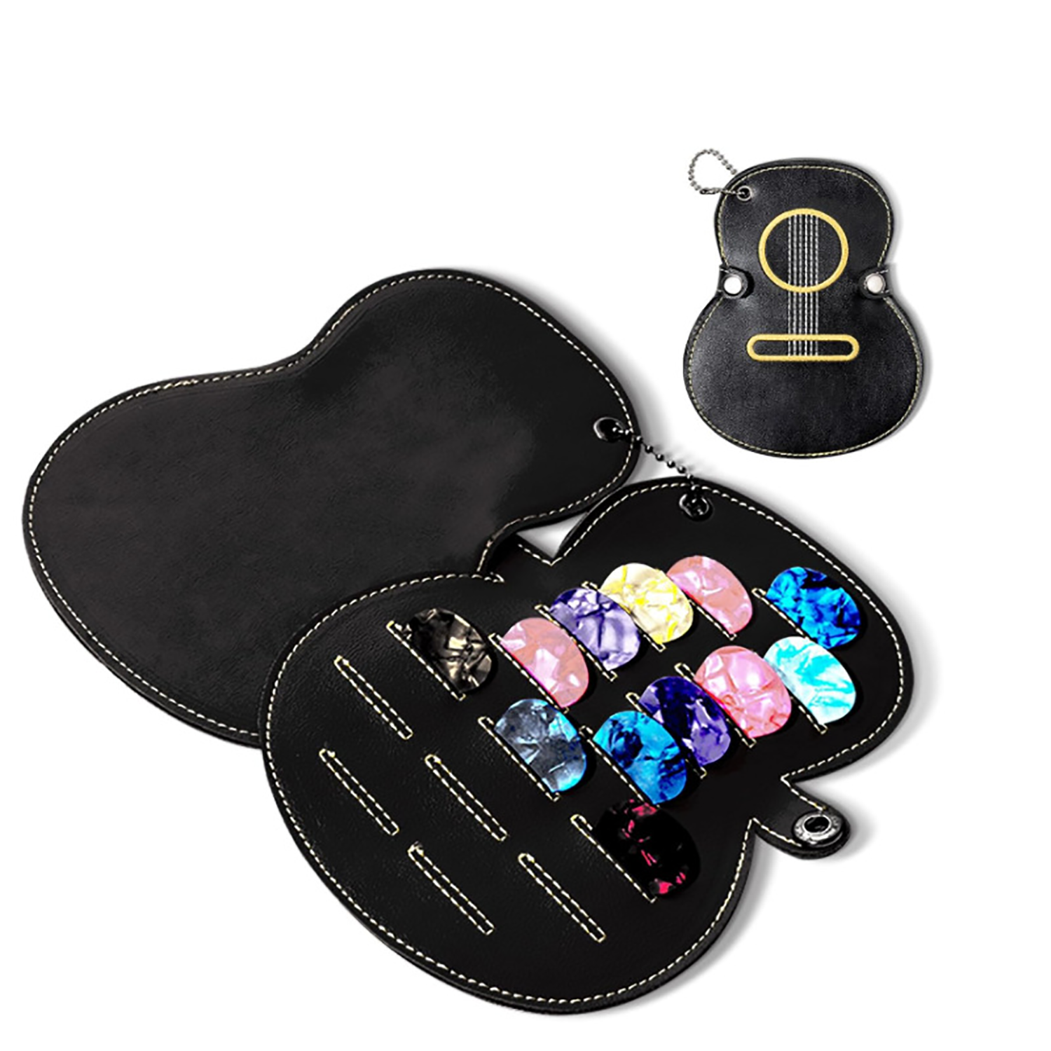 Large Capacity Guitar Pick Storage Case 4