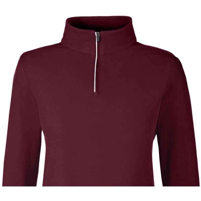 CORE365 Ladies' Fusion ChromaSoft™ Pique Quarter-Zip 48