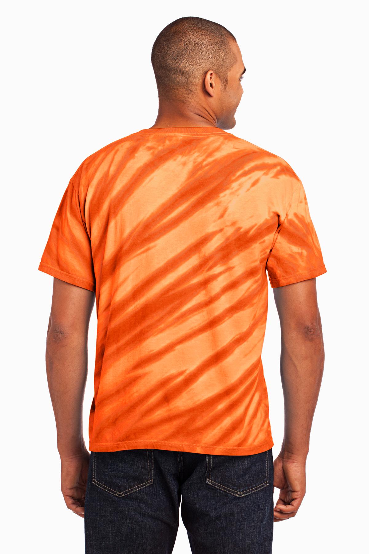 Port & Co Tiger Stripe Tie-Dye Tee. PC148 31