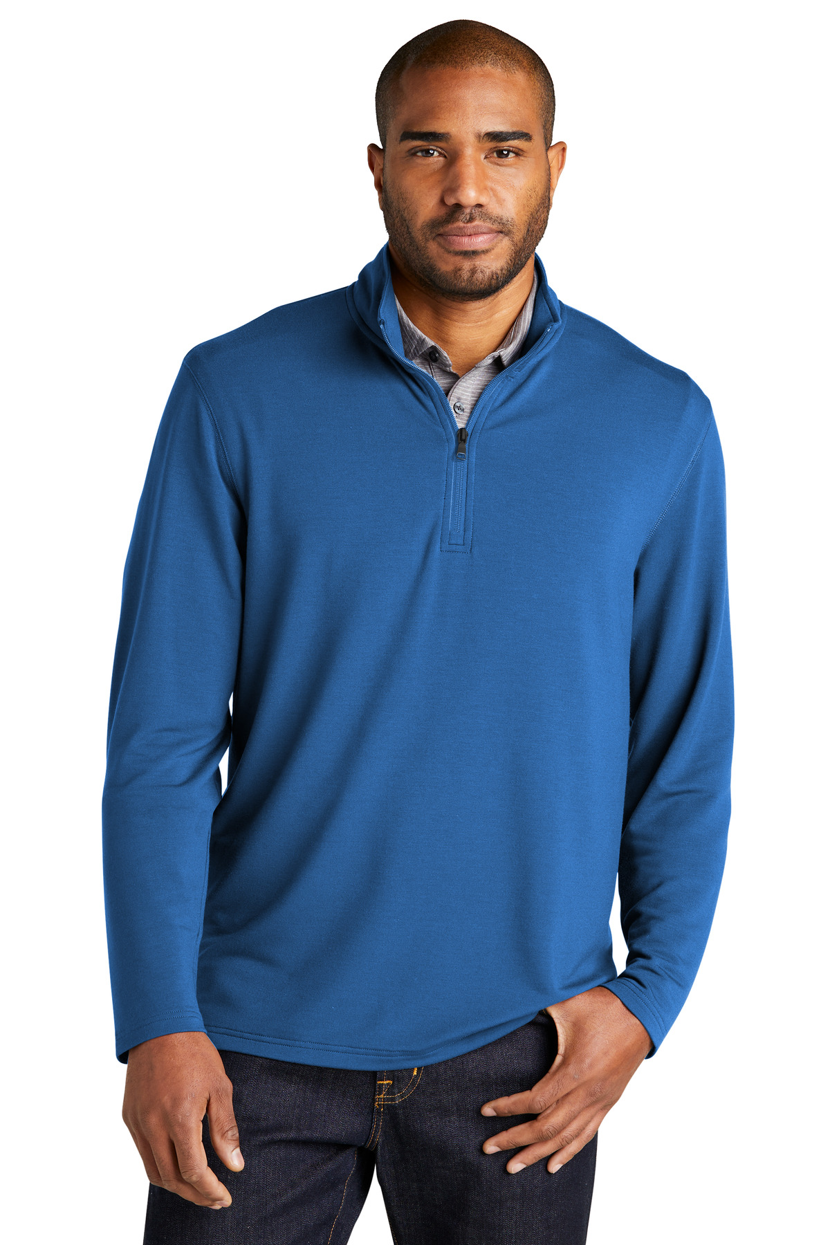 Microterry 1/4-Zip Pullover