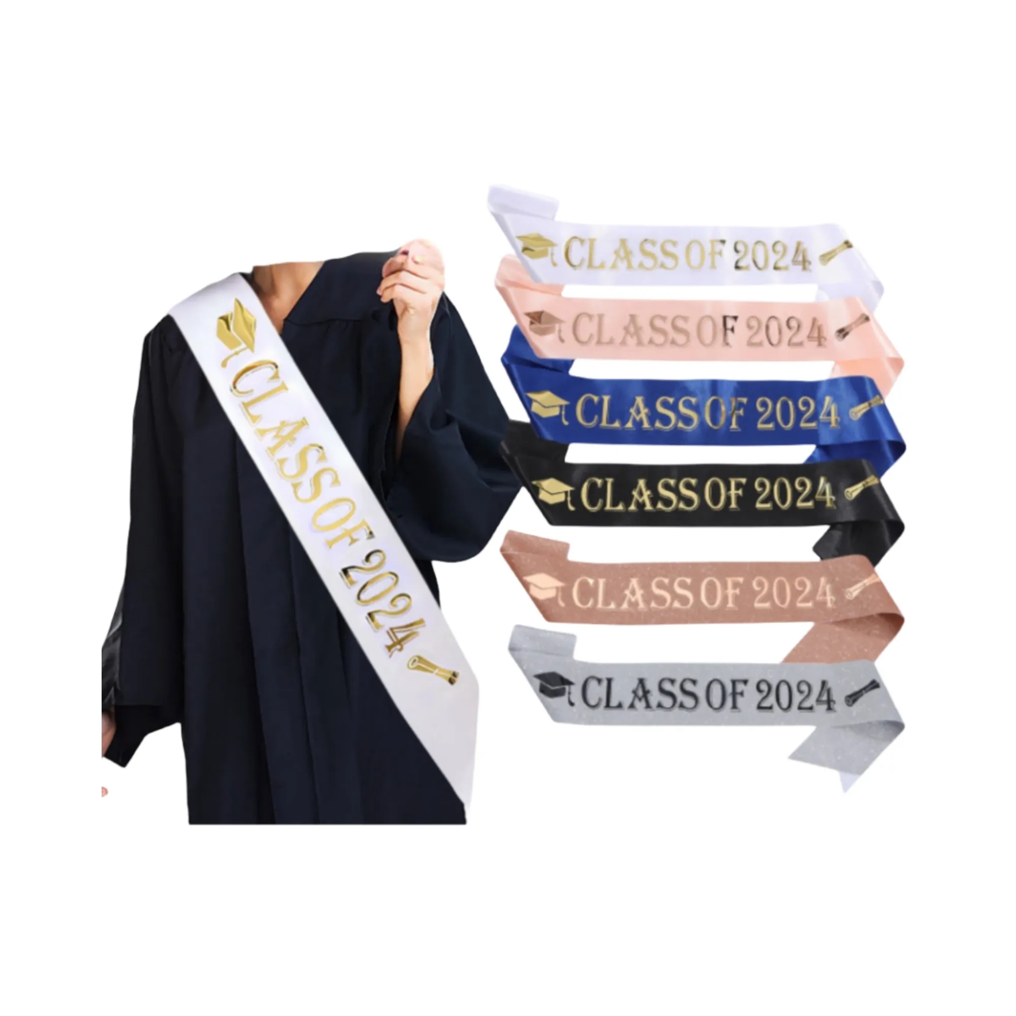 Custom Satin Commemoration Sashes 3