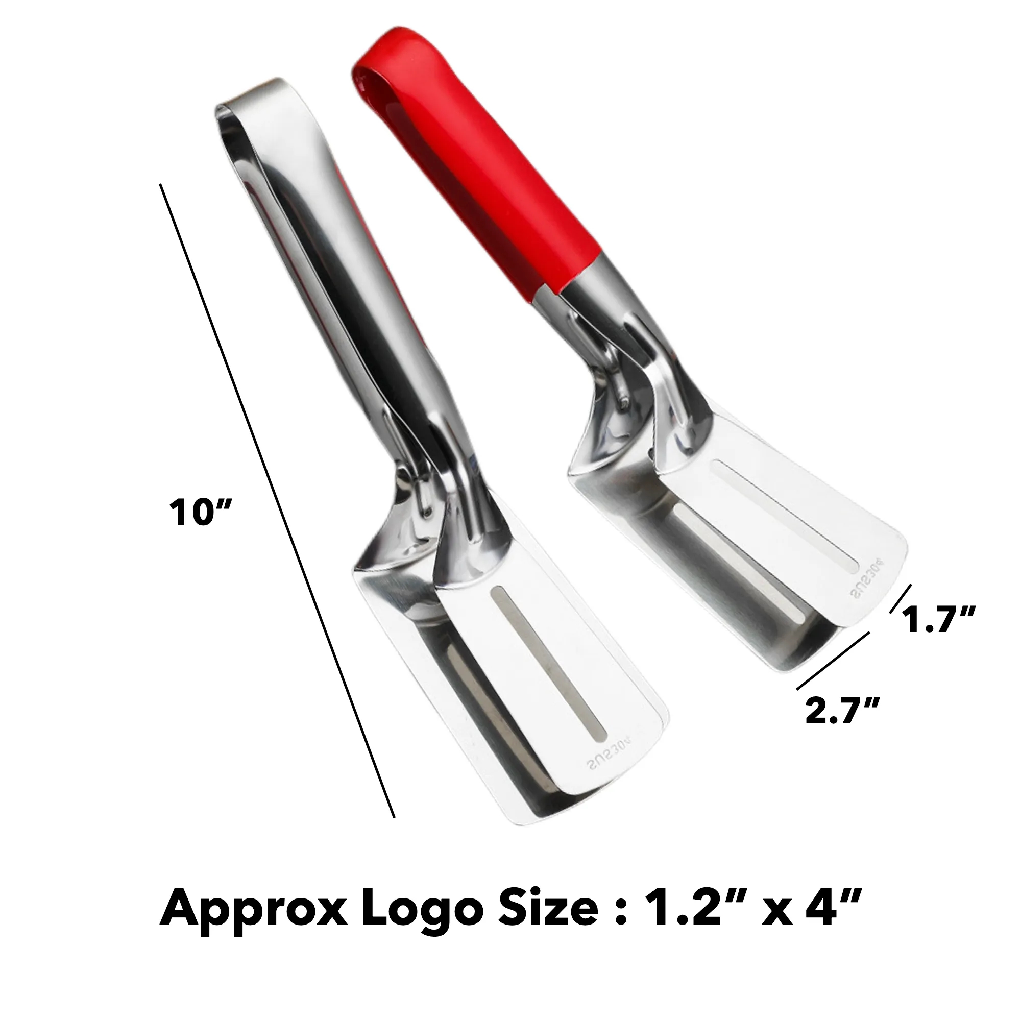 BBQ Stainless Steel Tongs Steak Clamps 4
