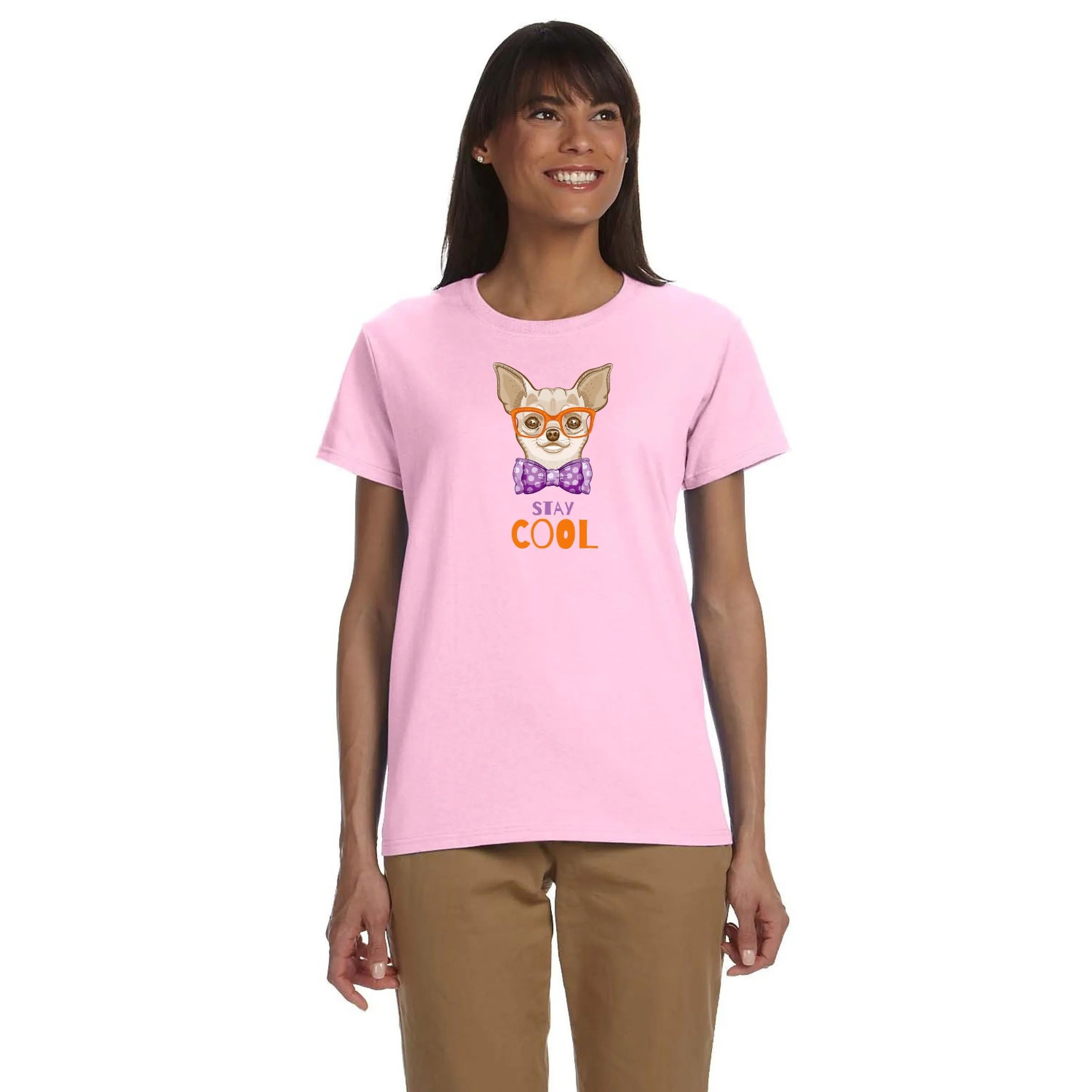 Gildan Ladies Ultra Cotton 6 oz. T-Shirt 8