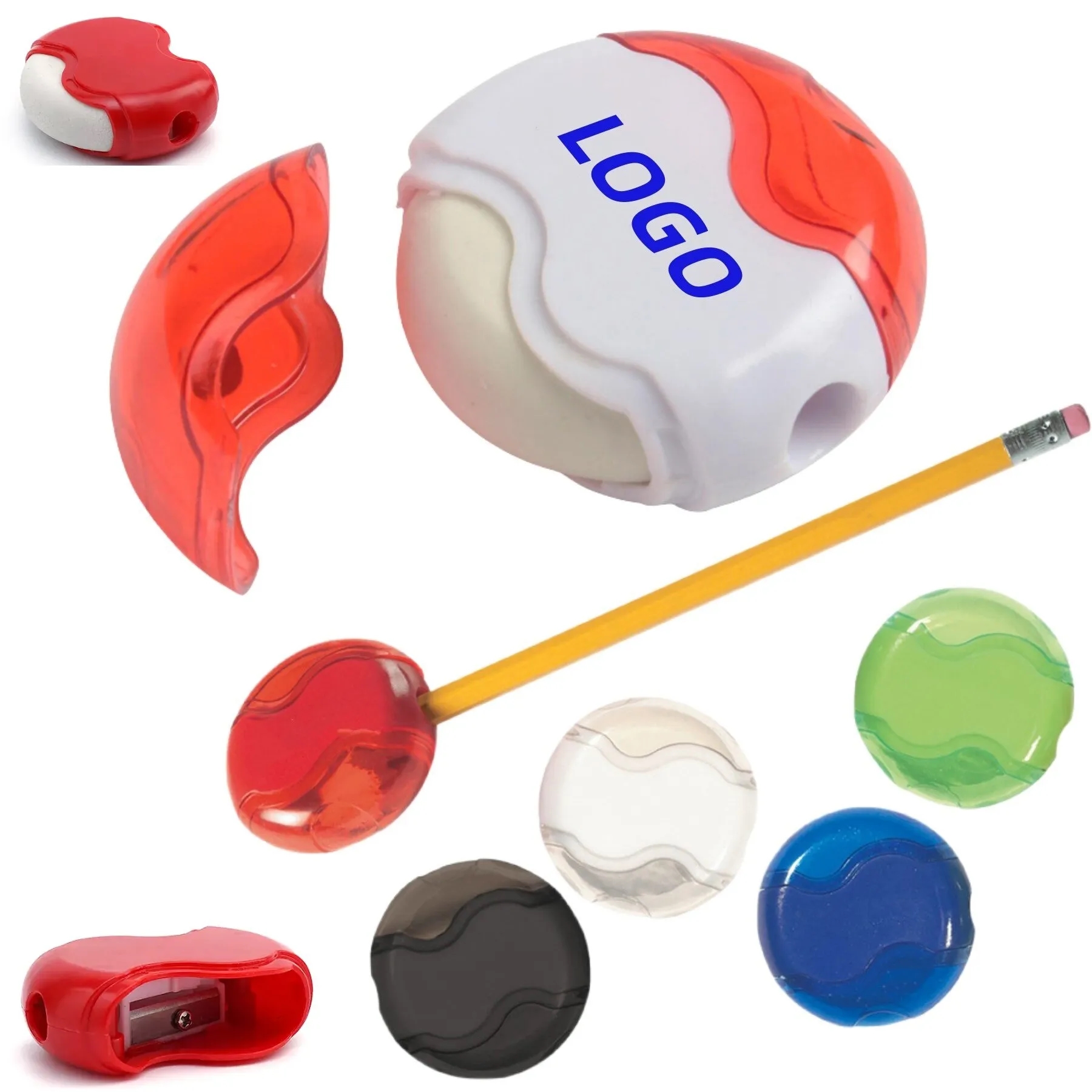 Pencil Sharpener With Eraser 7