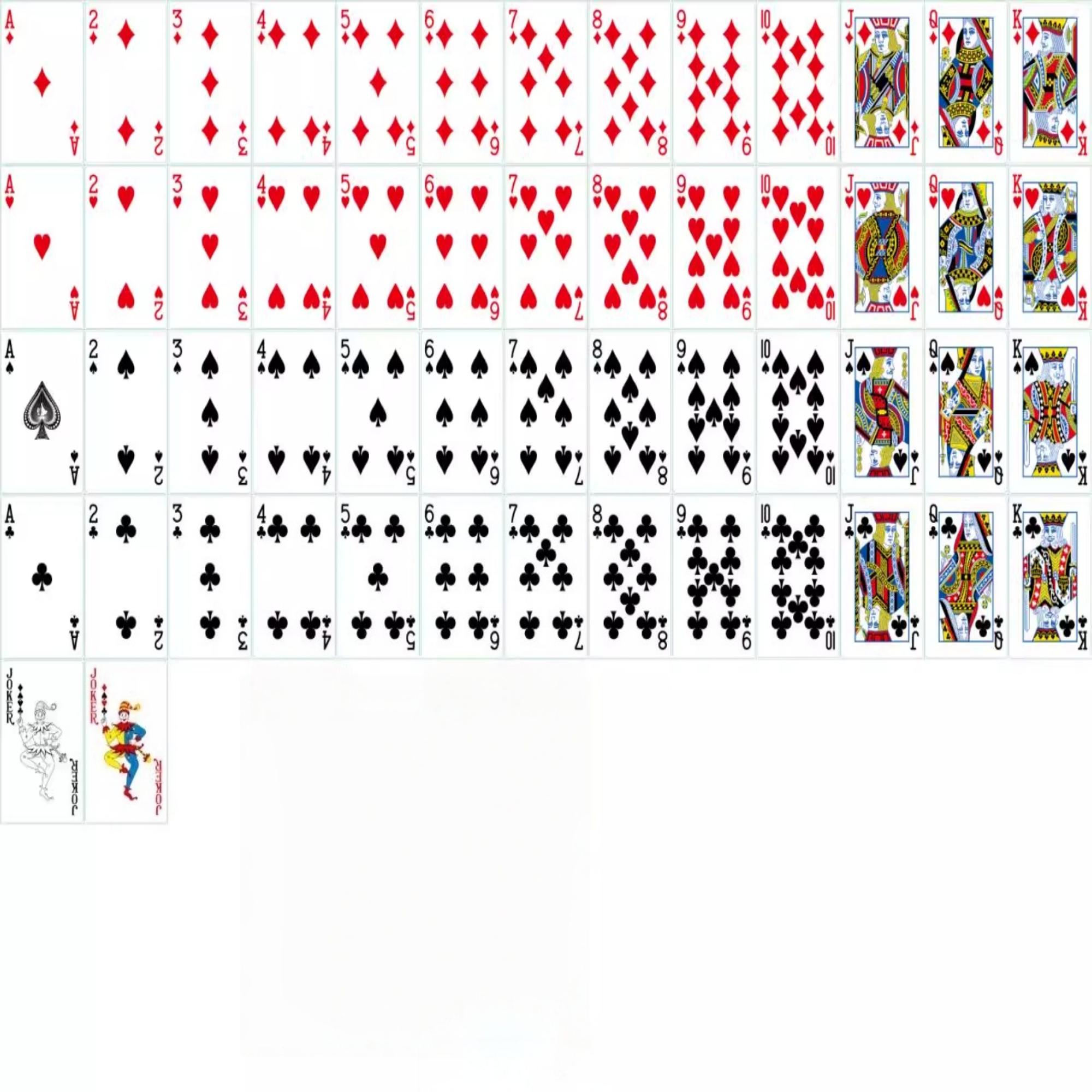 MOQ:10pcs Custom Poker Cards 4