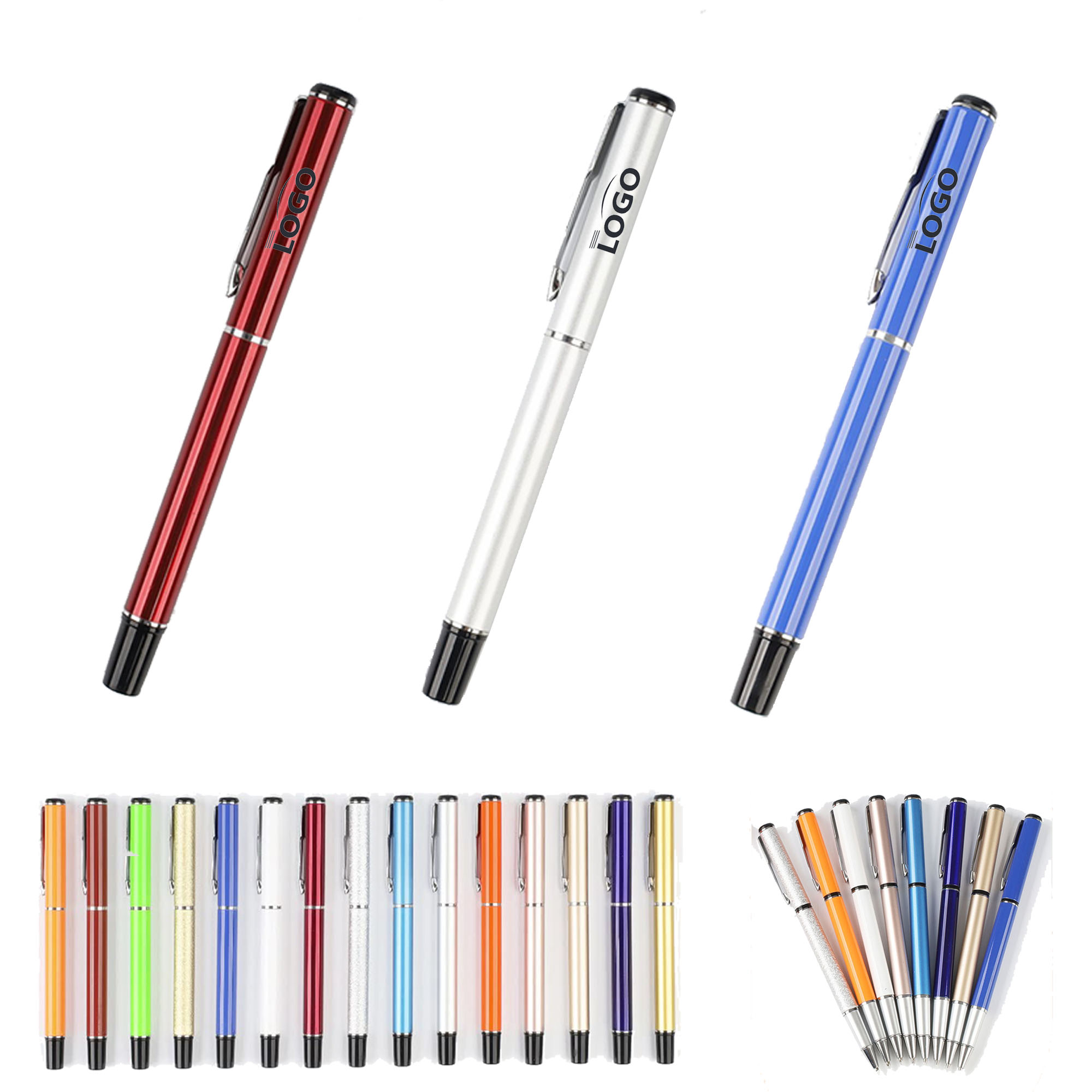 Slim Twist Signature Gel Black Ink Metal Ballpoint Pen Slim Twist Signature 2