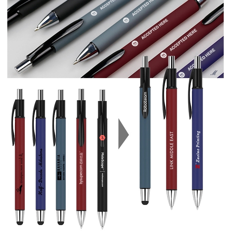 Custom Aluminum Matte Ballpoint Pen 3