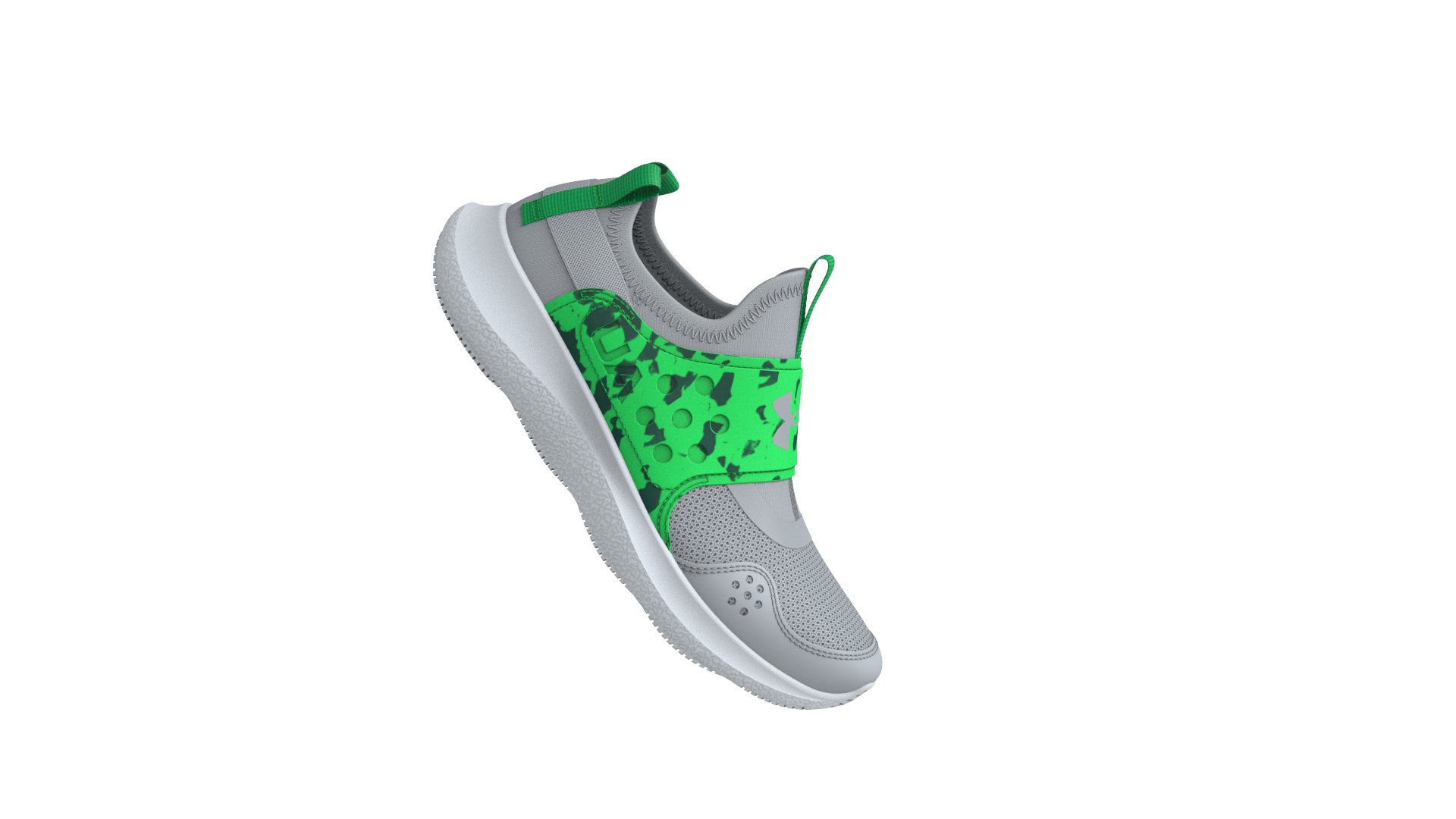 Boys' Pre-School UA Runplay Camo Running Shoes 5