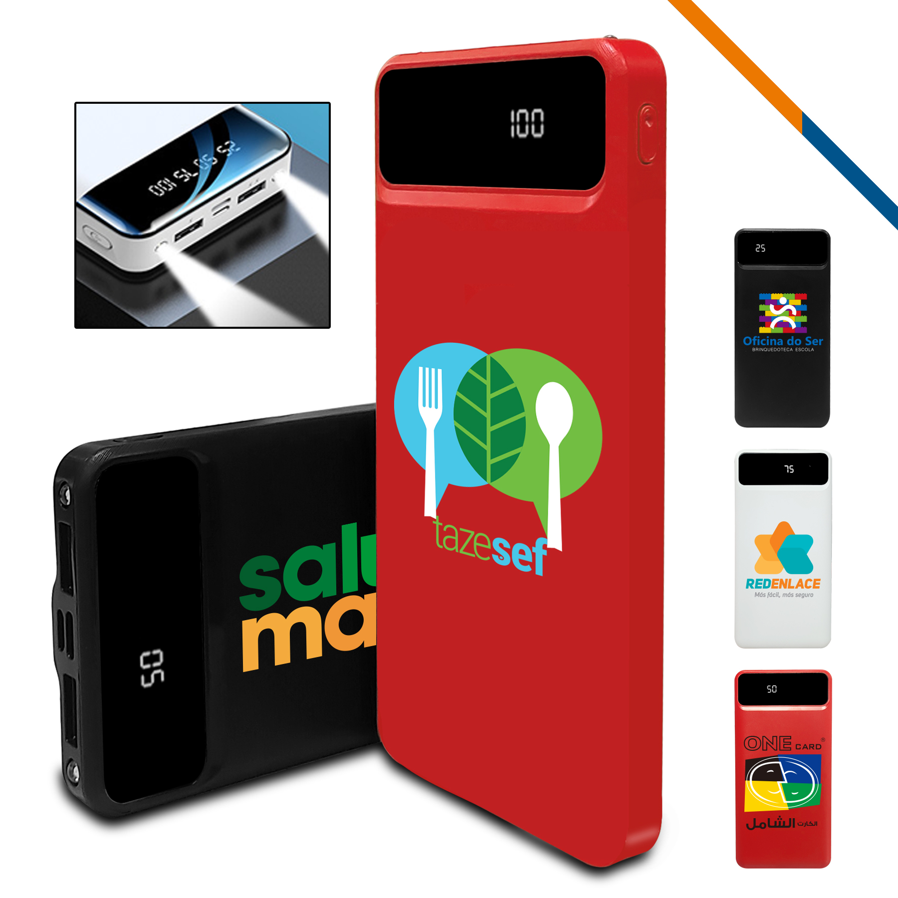 Fetach Power Bank - 10000mAh 5