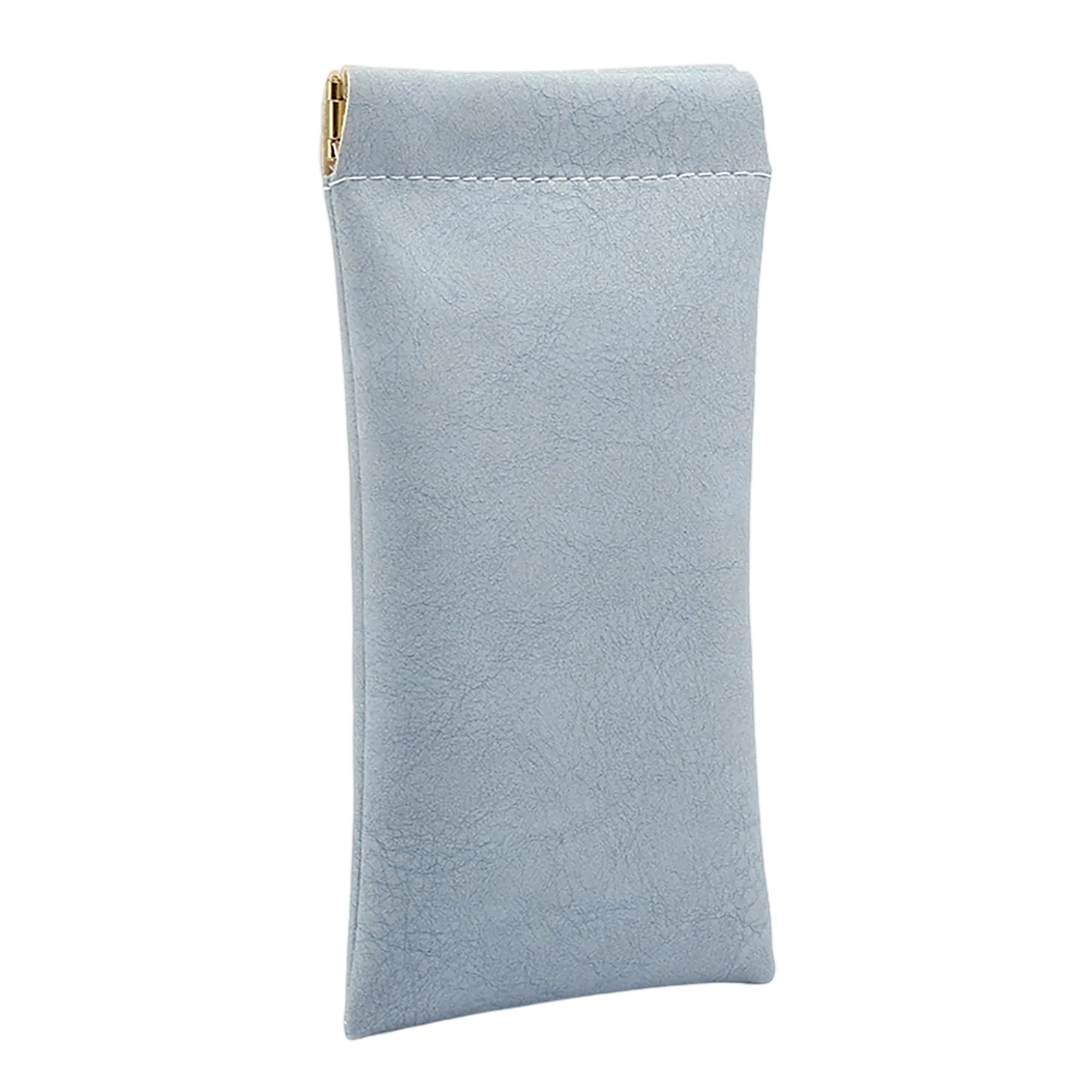 Soft Leather Eye Glasses Pouch 3