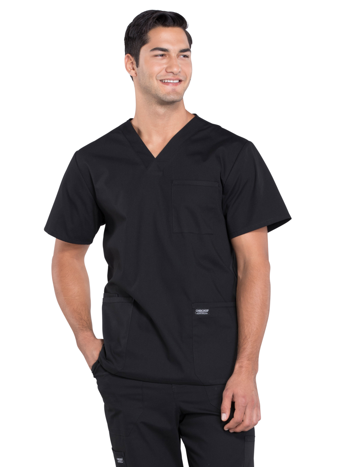 Cherokee - Workwear Professionals - Men's V-Neck Top 34