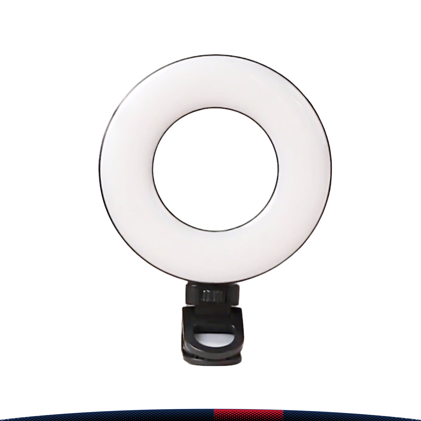 Glimora Clip-On Rechargeable LED Selfie Ring Light 2