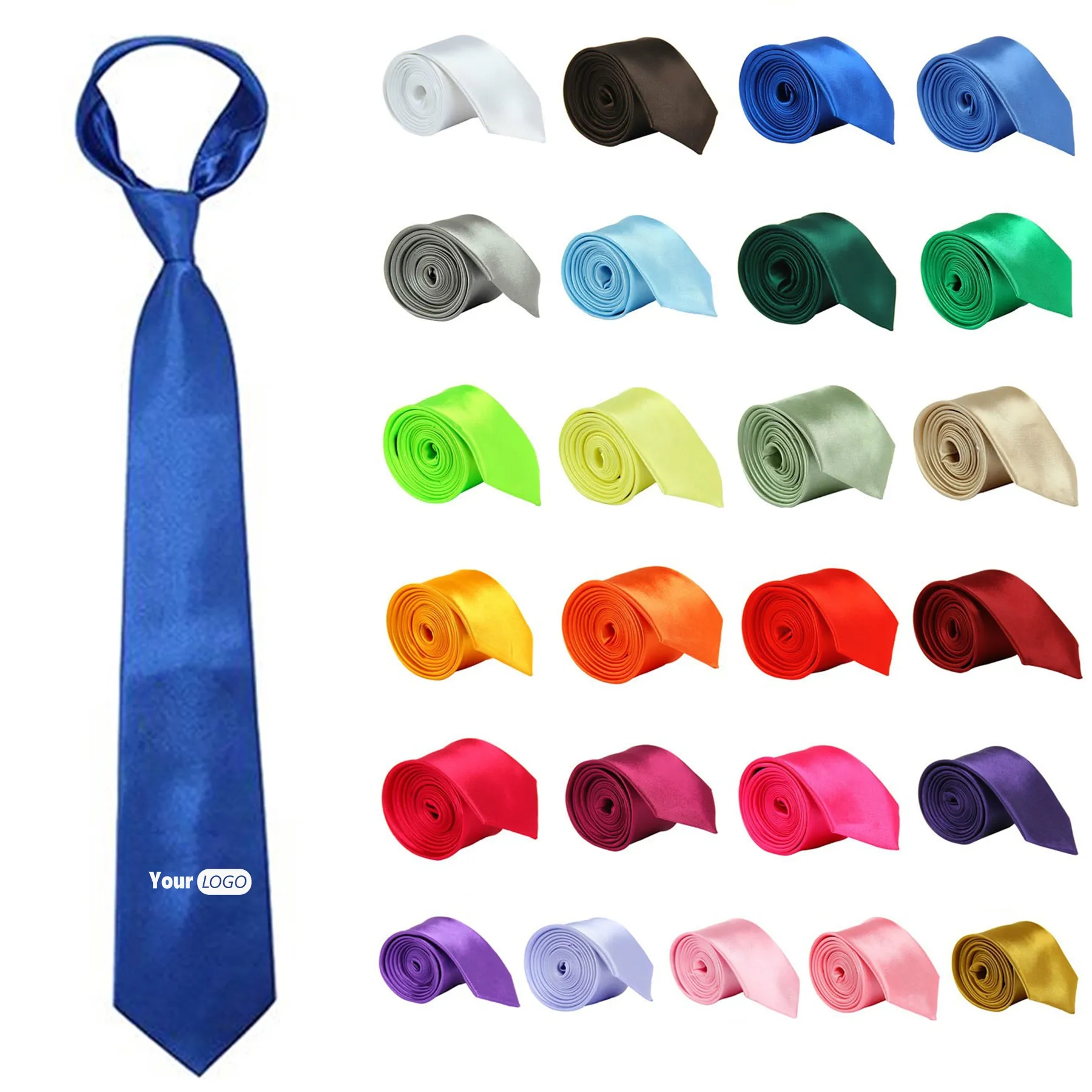 Student Satin Tie 3