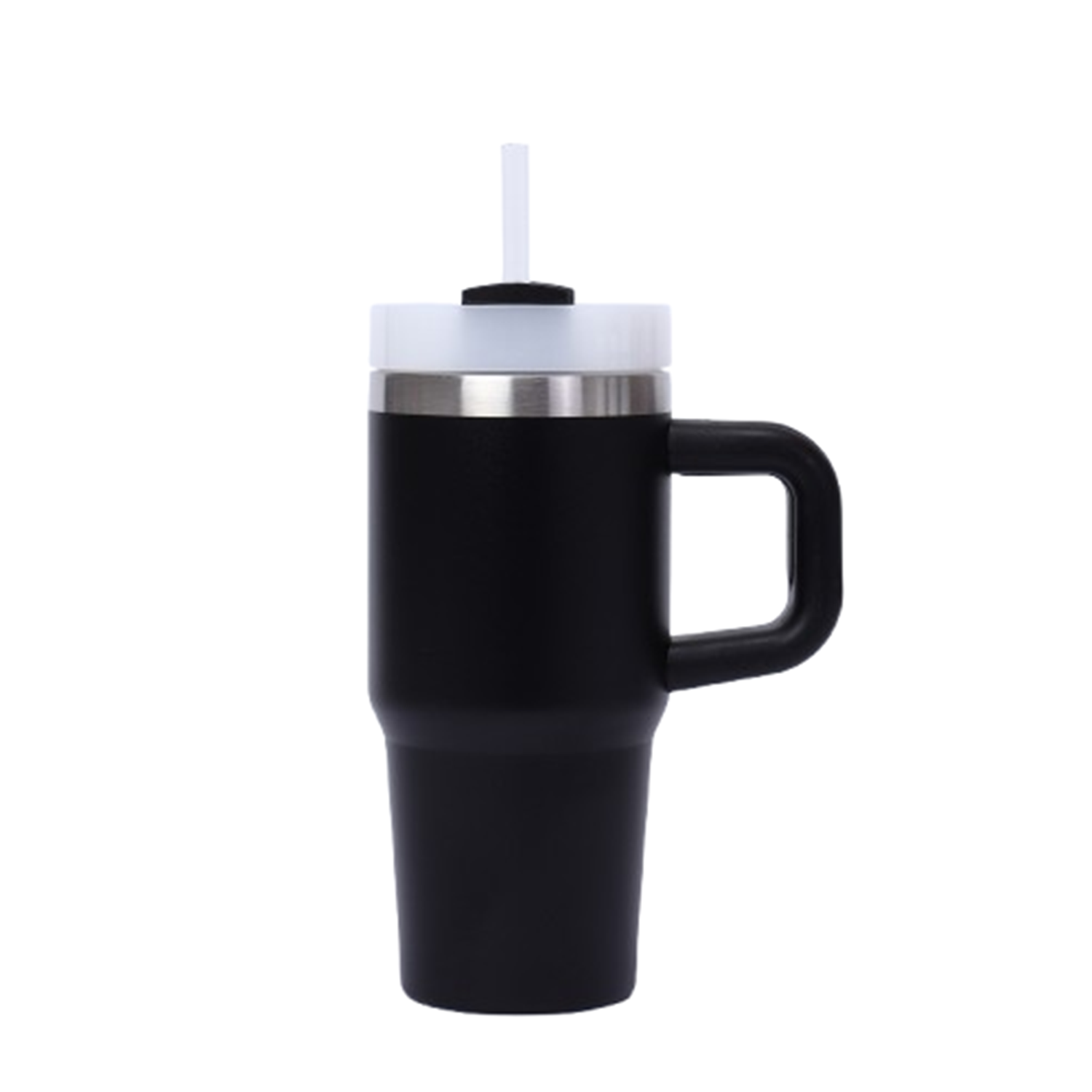 14oz Stainless Steel Insulated Straw Tumbler w/ Handle 5