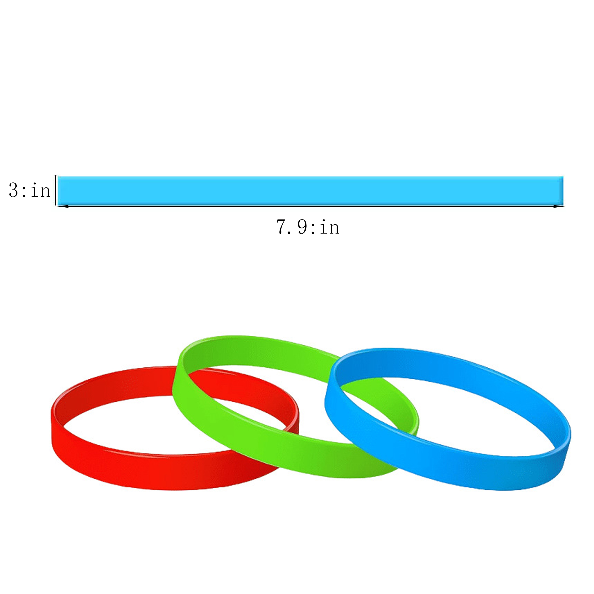 Customizable Silicone Bracelet 2