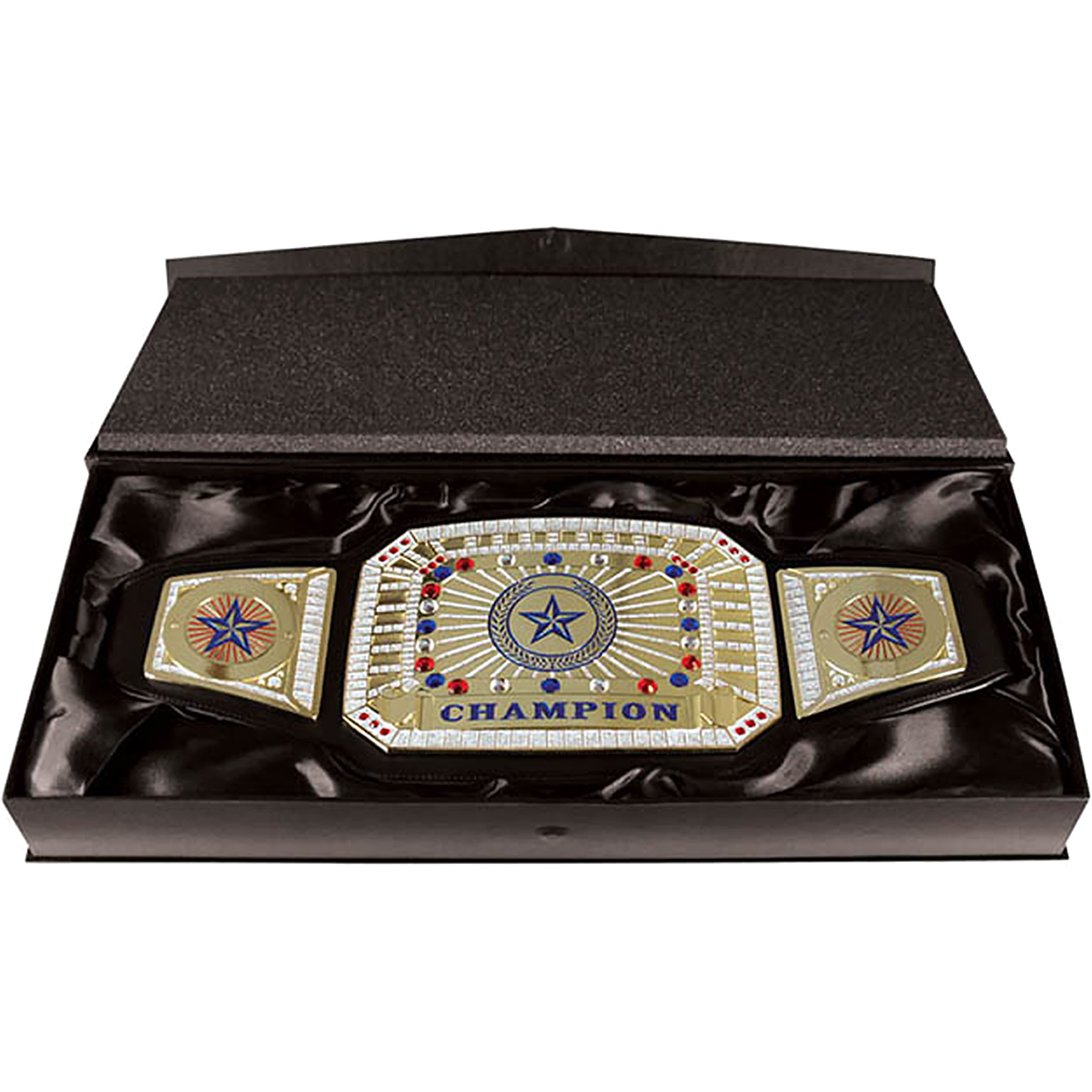 Champion Custom Championship Belts: Black-Gold 3
