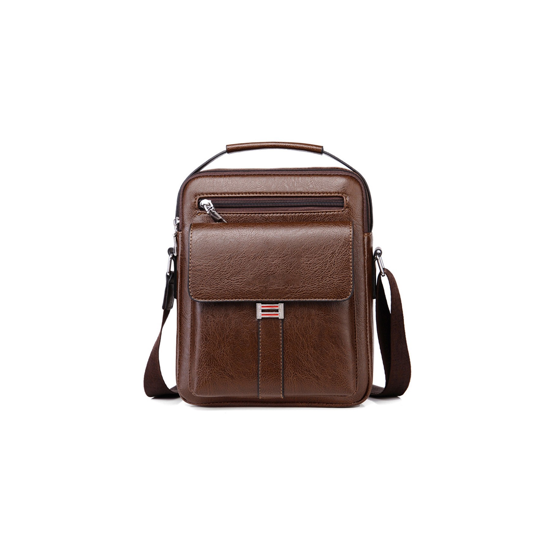 Crossbody Pu Leather Sling Backpack 2