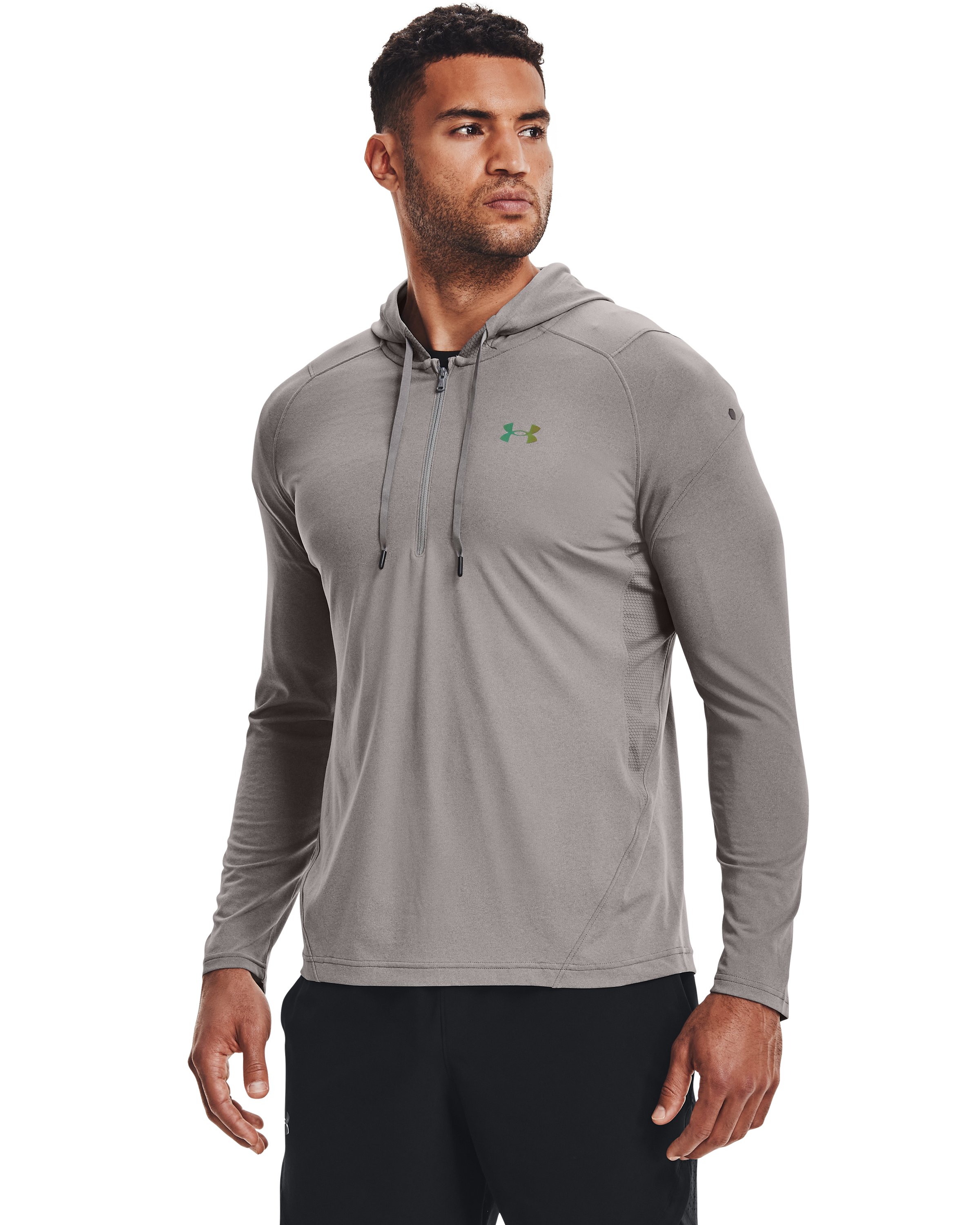 Men's UA RUSH Zip Hoodie, custom hoodie or sweatshirt with logo imprint 3