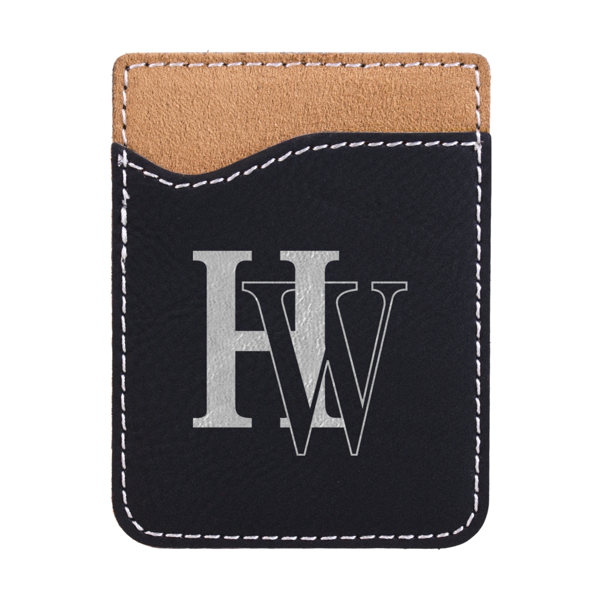 Laser Engraved Leatherette Phone Wallet (2.375"x3.125") 6