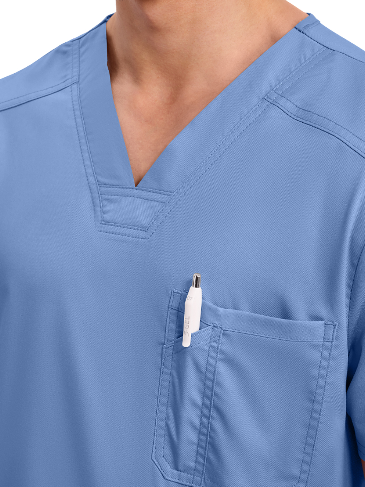 Cherokee - Workwear Revolution - Men's 1-Pocket Tuckable V-Neck Top 59