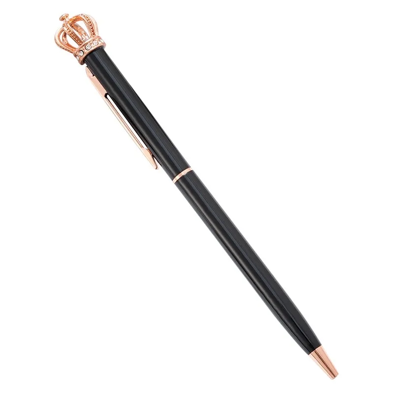 Crown Top Decor Metal Ballpoint Pen 3