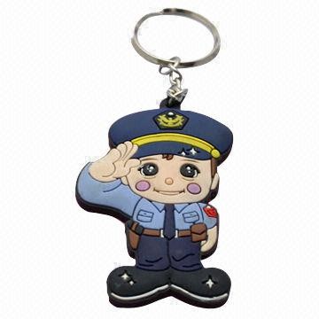 3" PVC Key Tag - in 3D 2