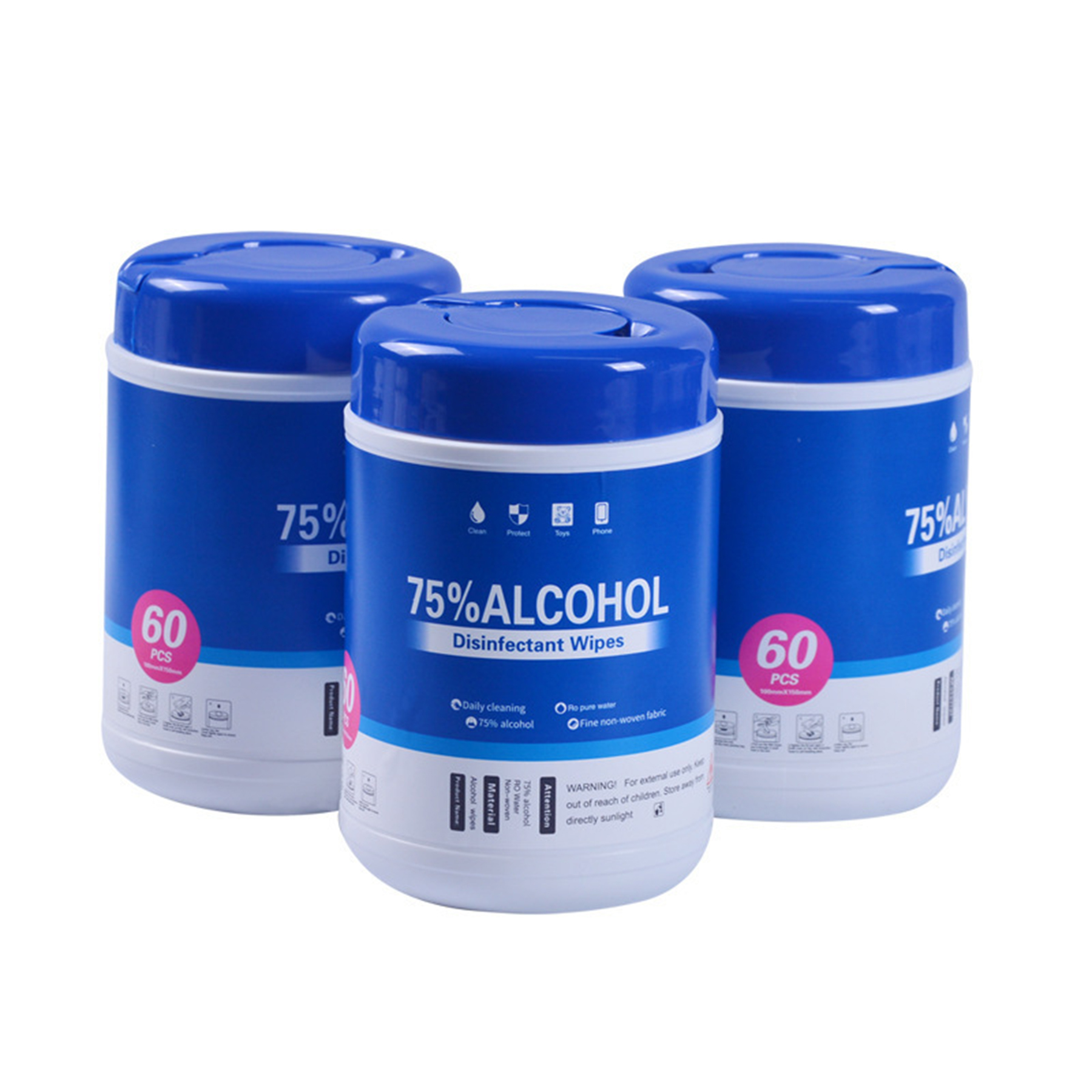 Portable Canister Alcohol Wipes 3