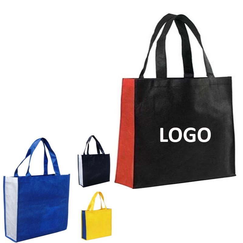 Two Tone Big Non-woven Tote Bag 1