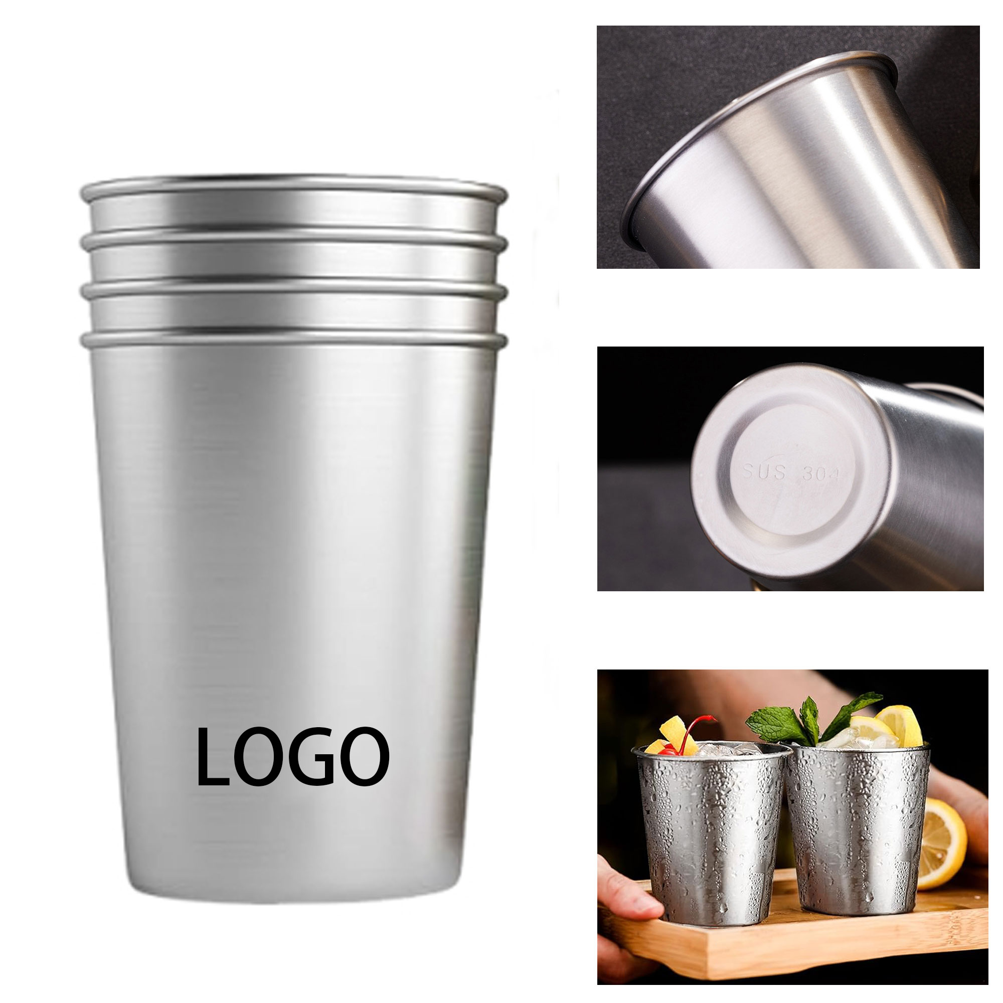 9 Oz Stainless Steel Cup 3