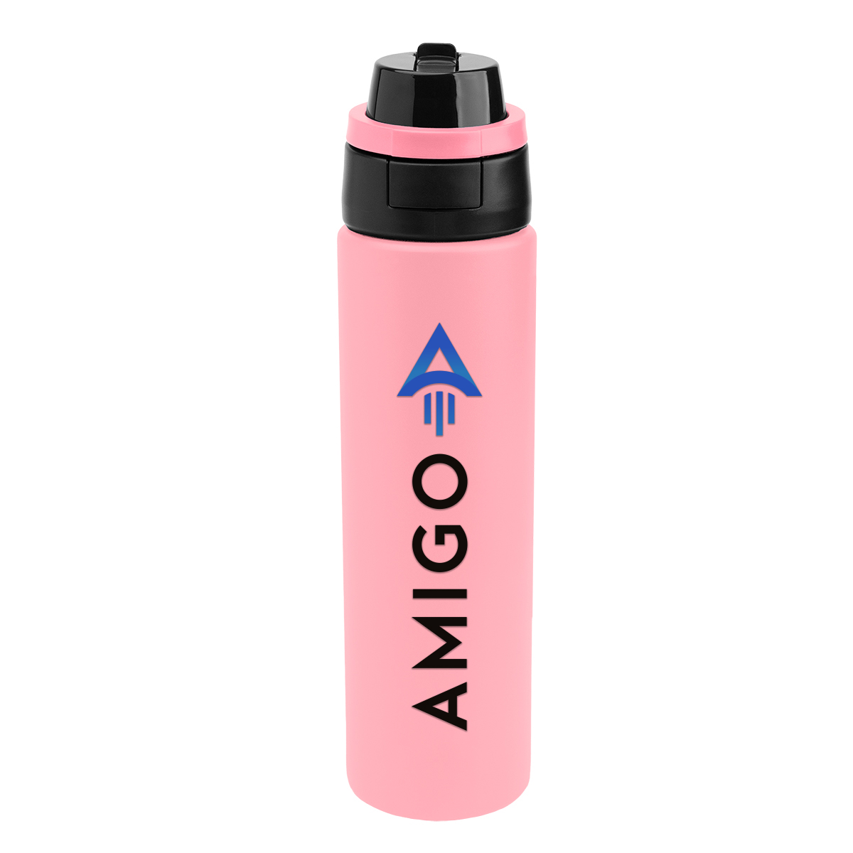 24 Oz. Pop Sip & Chug Recycled Stainless Steel Bottle, custom water bottle with logo imprint 7