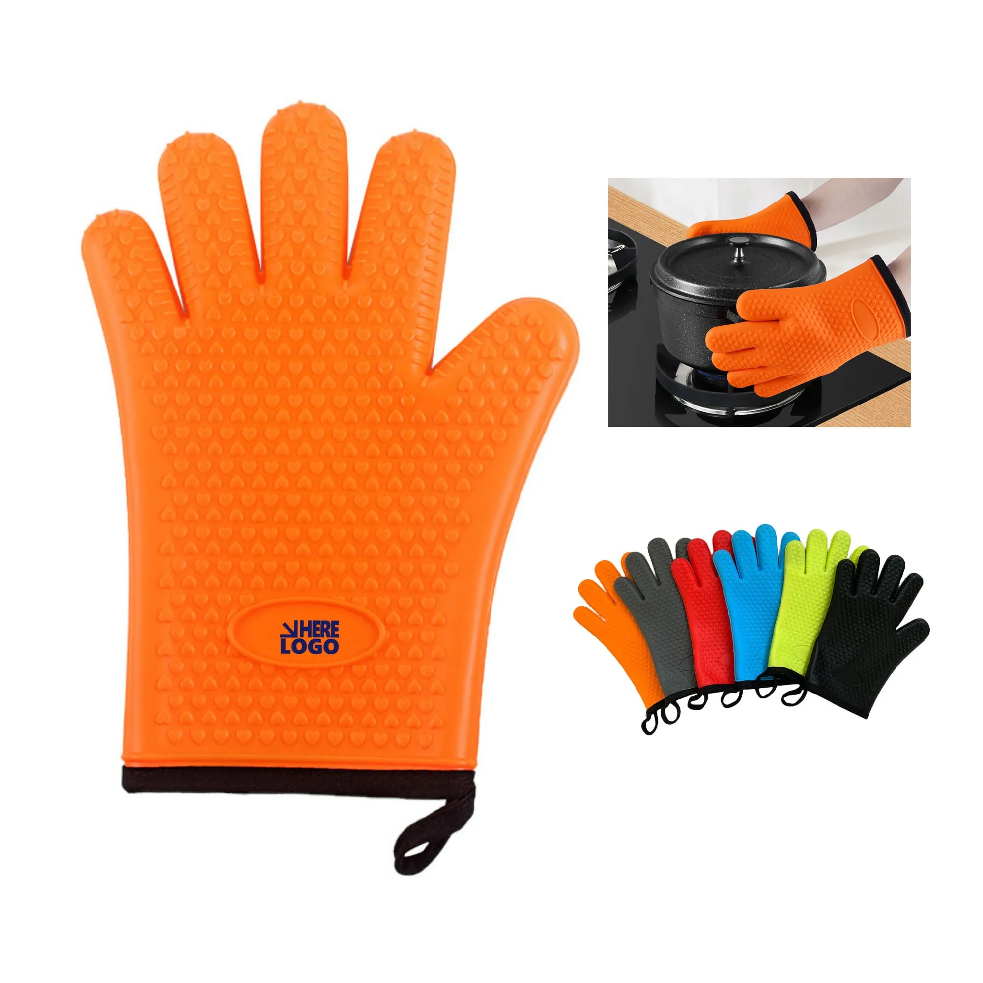 Silicone Microwave Cooking Gloves 6