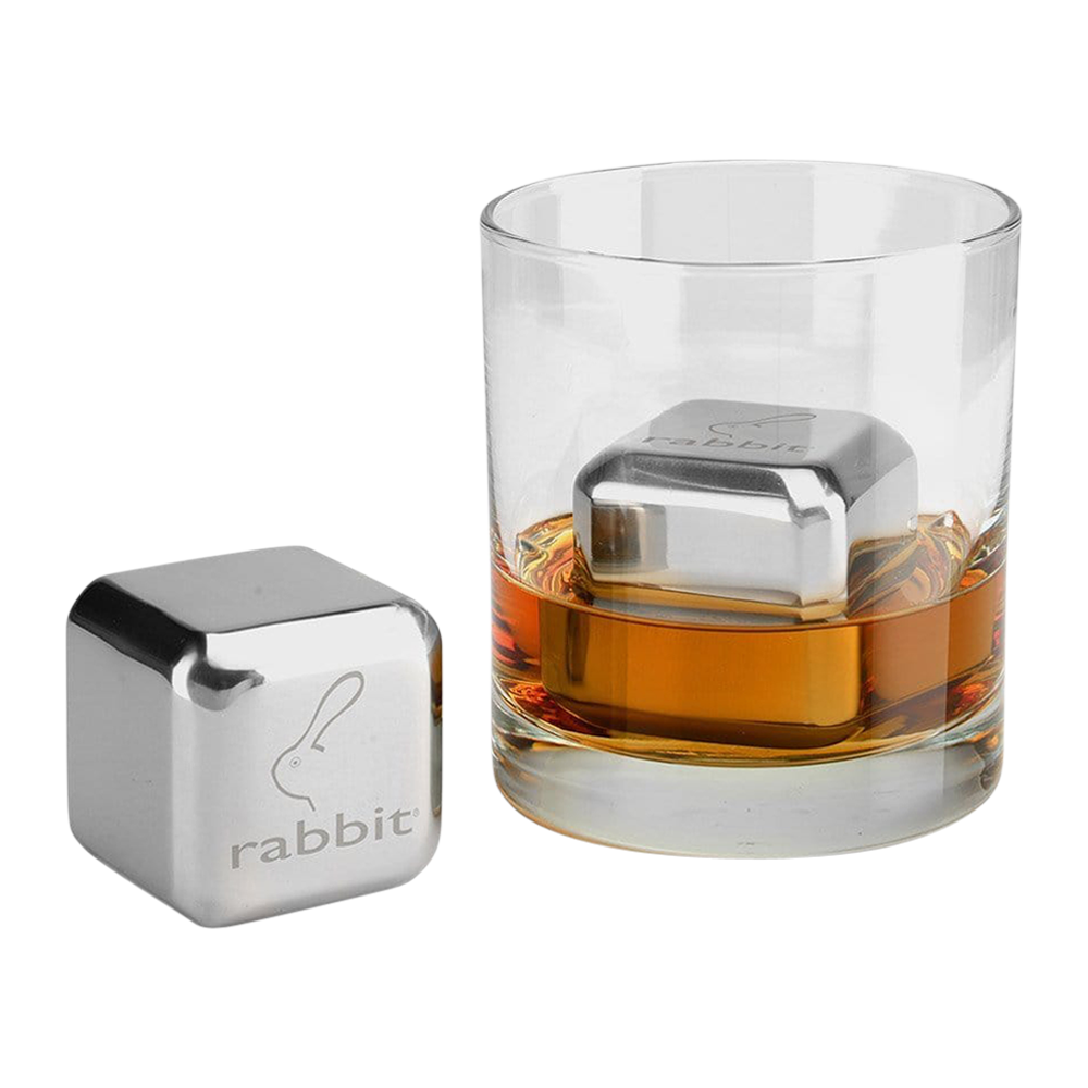Jumbo Stainless Steel Ice Cubes (Set of 2) 3