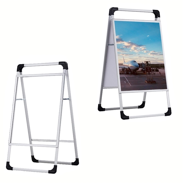 A-frame Aluminum Alloy Poster Display Board Stand