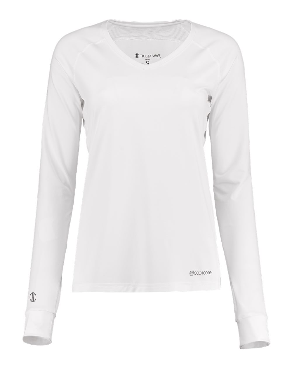 Women's Electrify CoolCore® Long Sleeve V-Neck T-Shirt - 222770 45