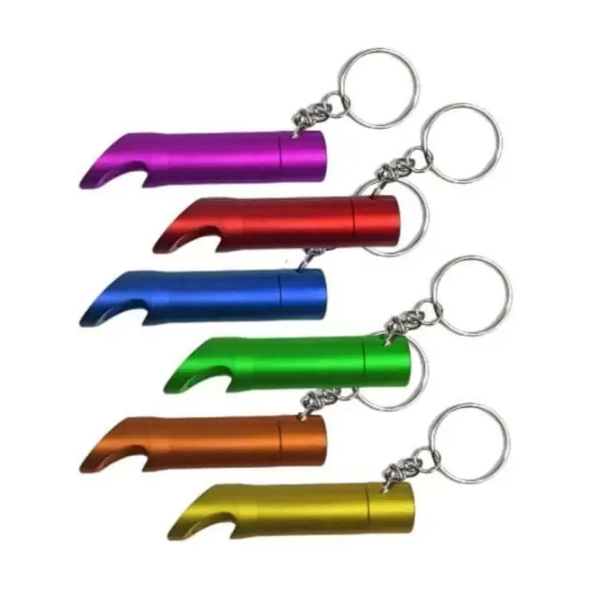 Aluminum LED Bottle Opener Keychain with Custom Logo 5