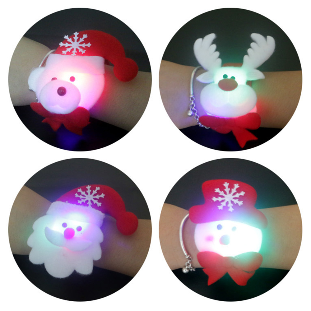 Christmas LED Clap Circle Wristband 2
