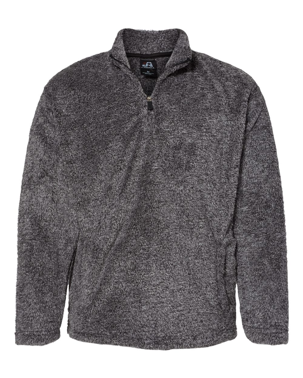 Unisex Boundary Shag Frosty Sherpa Quarter-Zip Pullover - 8464 3