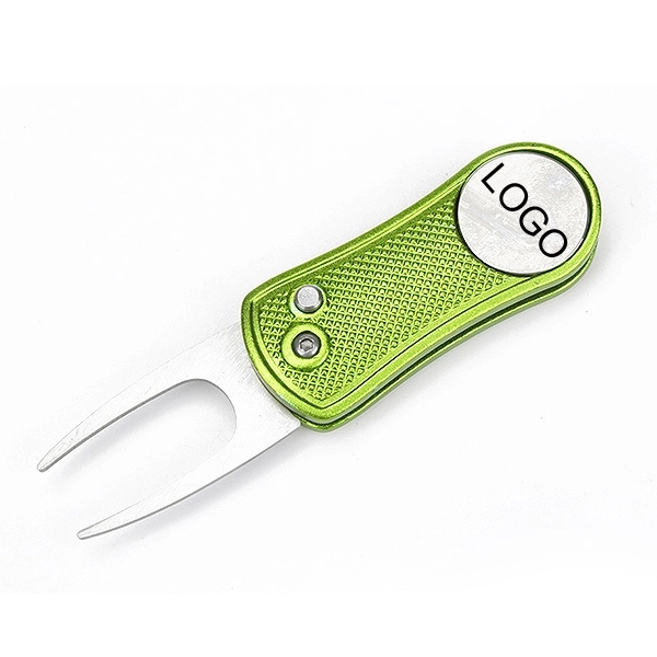 Foldable Metal Golf Divot Repair Tool 9