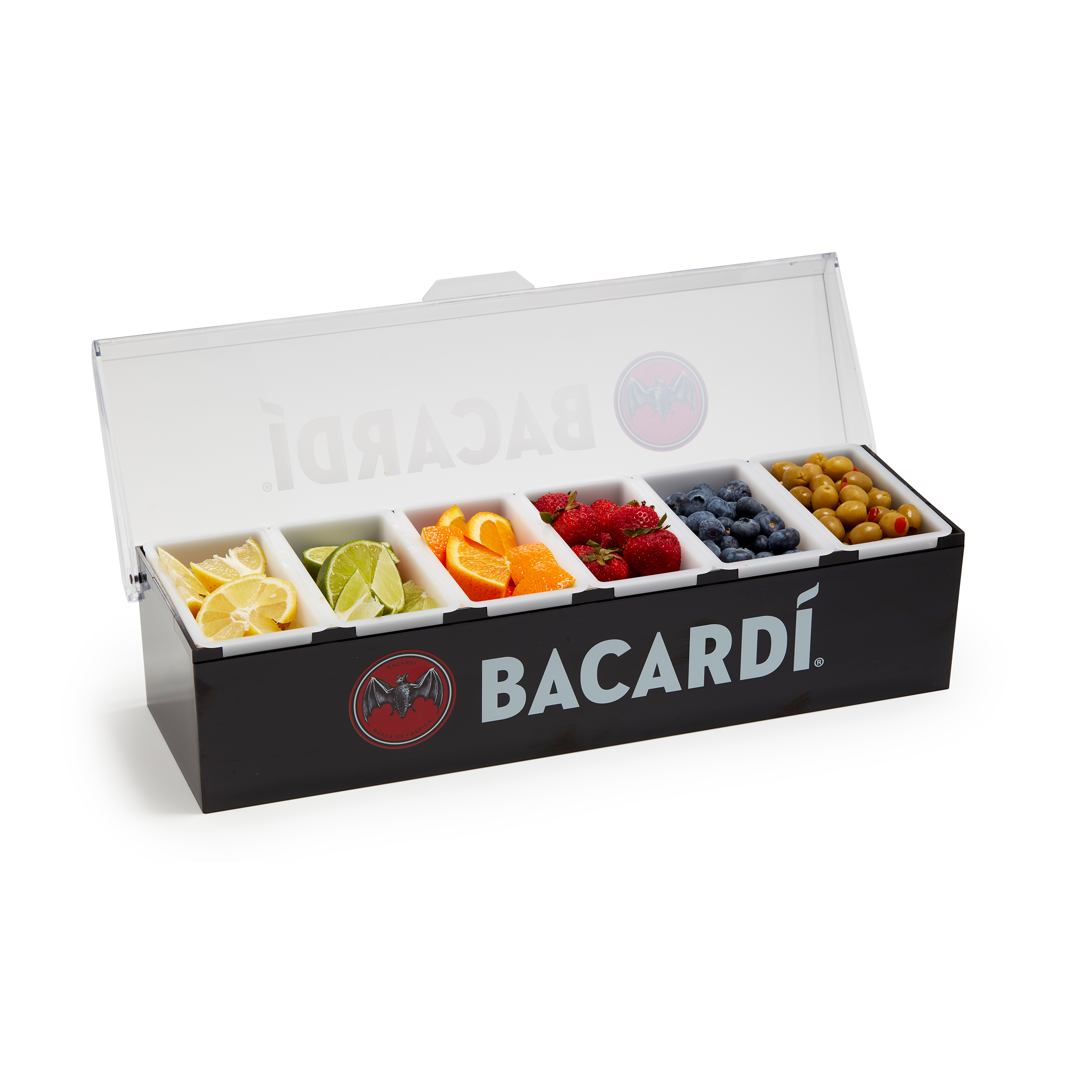 6 Cup Condiment Tray - Solid Base 3